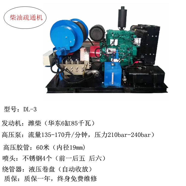 大型管道清洗機